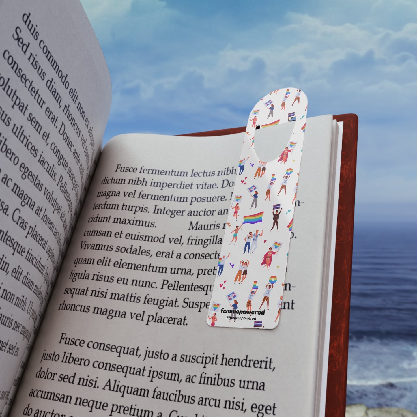 PRIDE PEOPLE bookmark | LGBTQ+ queer - Funny, pride, Gifts for Book Lovers, Reading Essentials, Summer Vibes
