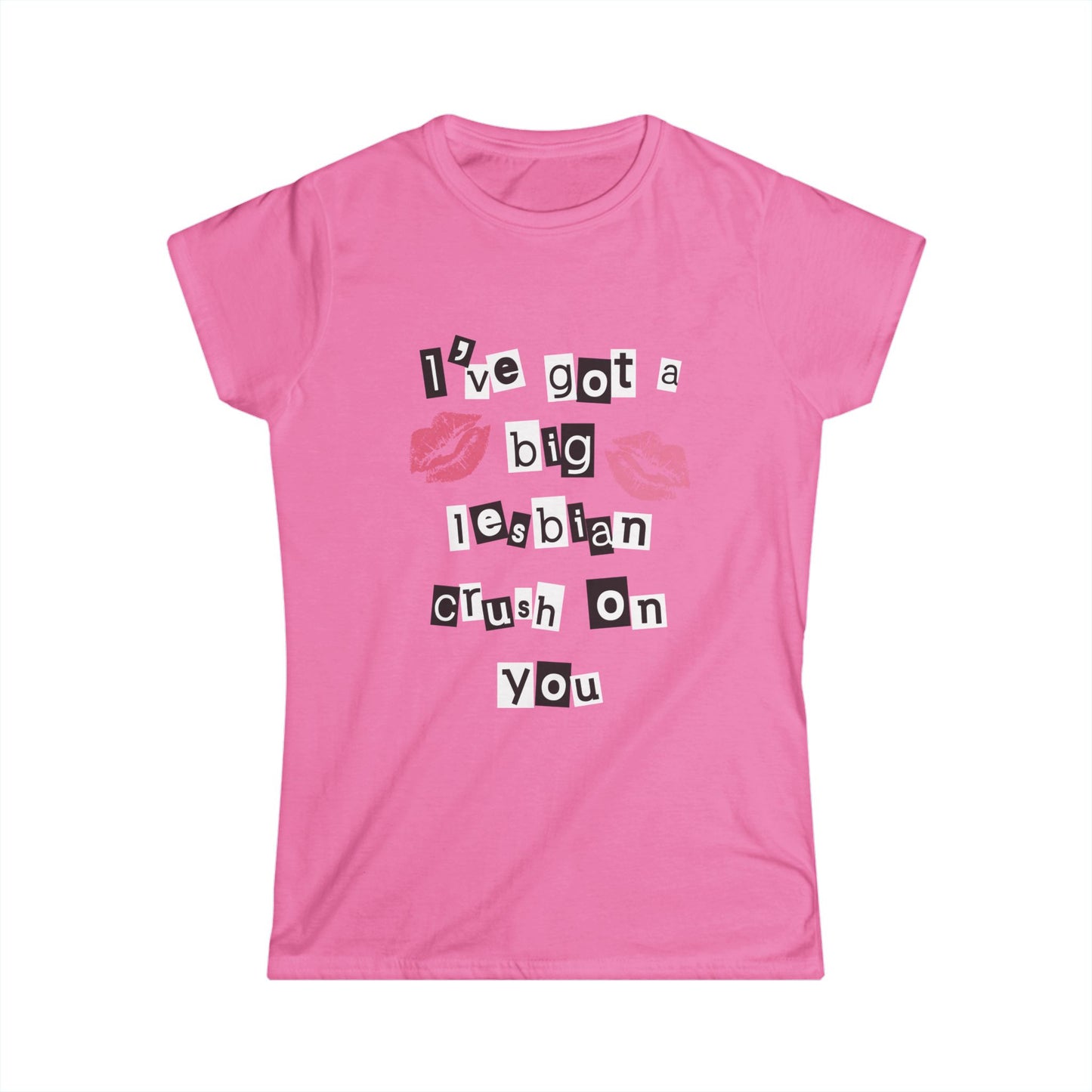 Mean Girls "Lesbian Crush" T shirt - Fun LGBTQ+ Shirt, Pride Apparel, Statement Tee