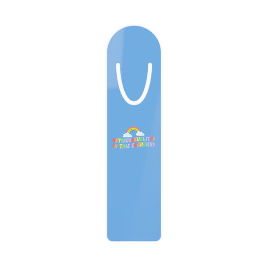 LGBTQ+ queer Rainbow Bookmark - Funny, pride, Gifts for Book Lovers, Reading Essentials, Summer Vibes