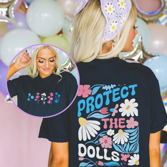 PROTECT THE DOLLS equality | t shirt | feminist | feminism | lgbtq+ | cool modern trendy
